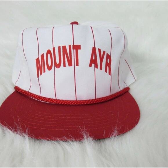 Vintage Striped Mount Ayr Snapback Hat - Picture 1 of 5